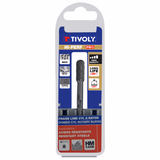 Fresa rotativa metal duro Cilíndrica con radio. Dentado normal. Forma D (Caja colgante) # / Ø: 8 / d2: 6 / L: 65 - TIVOLY - fresado - Referencia: 10316520800 - Vue 2 - Herramienta profesional