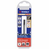 Carbide rotary burr Cylindrical tip, Normal teeth Chip-breaker D shaped (Hanging box) # / Ø: 6 / d2: 6 / L: 50 - TIVOLY - milling - Reference: 10316320600 - Vue 2 - Professional Tool