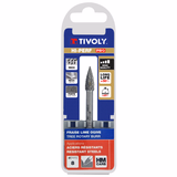 Carbide rotary burr Ogive, Normal teeth Chip-breaker D shaped (Hanging box) # / Ø: 8 / d2: 6 / L: 63 - TIVOLY - milling - Reference: 10317920800 - Vue 2 - Professional Tool