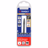Fraise lime carbure Ogive à rayon Denture normale brise copeaux Forme D (Boite brochable) # / Ø: 6 / d2: 6 / L: 50 - TIVOLY - fraisage - Référence: 10318320600 - Vue 2 - Outil professionnel