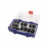 7 pièces -5 douilles à choc Ø 13 à 24mm + 1 douille F 1/2" porte embout hexa 6.35mm + 1 porte douille hexa 6.35 mm pour douilles 1/2" -IMPACT  - TIVOLY - vissage & serrage - Référence: 11521470003 - Vue 5 - Outil professionnel