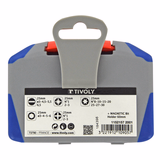 22 pieces - 21 torsion bits + + 1 magnetic Quick-Change bit holder  - TIVOLY - screwdriving - Reference: 11521572001 - Vue 3 - Professional Tool