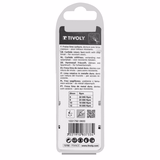 Fresa rotativa metal duro. Punta Ojiva Dentado normal. Forma D (Caja colgante) # / Ø: 8 / d2: 6 / L: 63 - TIVOLY - fresado - Referencia: 10317920800 - Vue 3 - Herramienta profesional