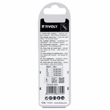 Fresa rotativa metal duro Cilíndrica. Dentado normal. Forma D (Caja colgante) # / Ø: 8 / d2: 6 / L: 65 - TIVOLY - fresado - Referencia: 10316320800 - Vue 3 - Herramienta profesional