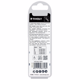 Fresa rotativa metal duro Cilíndrica con radio. Dentado normal. Forma D (Caja colgante) # / Ø: 6 / d2: 6 / L: 50 - TIVOLY - fresado - Referencia: 10316520600 - Vue 3 - Herramienta profesional