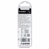 Fresa rotativa metal duro Cilíndrica con radio. Dentado normal. Forma D (Caja colgante) # / Ø: 12 / d2: 6 / L: 70 - TIVOLY - fresado - Referencia: 10316521200 - Vue 3 - Herramienta profesional