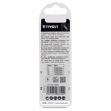 Fraise lime carbure Sphérique Denture normale brise copeaux Forme D (Boite brochable) # / Ø: 6 / d2: 6 / L: 50 - TIVOLY - fraisage - Référence: 10318520600 - Vue 3 - Outil professionnel