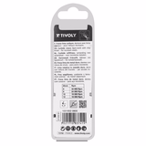 Fraise lime carbure Sphérique Denture normale brise copeaux Forme D (Boite brochable) # / Ø: 8 / d2: 6 / L: 63 - TIVOLY - fraisage - Référence: 10318520800 - Vue 3 - Outil professionnel