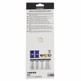 PERFORATED sanding pad - 115x280 mm - For orbital sander (Carton sleeve) / Dim 115x280 / Gr : 40 - TIVOLY - sanding - Reference: XT10122012240 - Vue 3 - Professional Tool