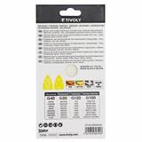 Patin AUTO-AGRIPPANT -135x95mm -Pour ponceuse Mouse B&D (Etui carton) / Dim 135x95 / Gr : 40 - TIVOLY - ponçage - Référence: XT10122022240 - Vue 3 - Outil professionnel