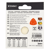 Patin AUTO-AGRIPPANT -95x95x95mm -Pour ponceuse Delta (Etui carton) / Dim 95x95x95 / Gr : 120 - TIVOLY - ponçage - Référence: XT10122012042 - Vue 3 - Outil professionnel