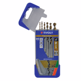 6 forets 2en1 bois metal HSS Ø 2 à 8mm  - TIVOLY - perçage - Référence: 10804470002 - Vue 1 - Outil professionnel