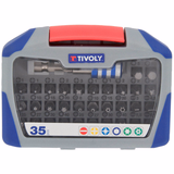 35 pieces - 34 standard bits + 1 magnetic Quick-change bit holder  - TIVOLY - screwdriving - Reference: 11501572003 - Vue 1 - Professional Tool