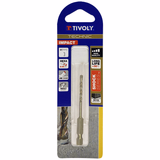 Ø: 3 / Foret bétons Shock Serie -Queue hexagonale monobloc (Blister) / L: 80 - TIVOLY - perçage - Référence: 10901620300 - Vue 2 - Outil professionnel