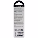 Ø: 2 / L: 68 / Foret métaux taillé meulé Shock Serie HSS -Revêtu STEAM -Affûtage spécial -Queue hexagonale (Blister) - TIVOLY - perçage - Référence: 11434320200 - Vue 3 - Outil professionnel