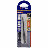 Ø: 3.5 / L: 89 / Shock Series fully ground HSS metal drill bit - Special point - Hexagonal shank (Blister) - TIVOLY - drilling - Reference: 11434320350 - Vue 2 - Professional Tool
