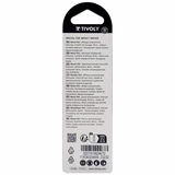 Ø: 4 / L: 94 / Foret métaux taillé meulé Shock Serie HSS -Revêtu STEAM -Affûtage spécial -Queue hexagonale (Blister) - TIVOLY - perçage - Référence: 11434320400 - Vue 3 - Outil professionnel