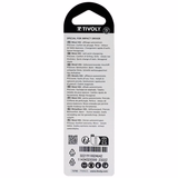 Ø: 3 / L: 80 / Foret métaux taillé meulé Shock Serie HSS -Revêtu STEAM -Affûtage spécial -Queue hexagonale (Blister) - TIVOLY - perçage - Référence: 11434320300 - Vue 3 - Outil professionnel