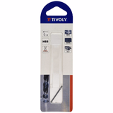 Ø: 0.8 / L: 30 / Foret métaux taillé meulé HSS - STEAM - DIN338 - h8 - Pointe en croix (Blister) - TIVOLY - perçage - Référence: 11436720080 - Vue 2 - Outil professionnel