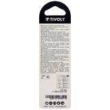 Ø: 1 / L: 34 / Foret métaux taillé meulé HSS -Revêtu en bout TiN -DIN338 -h8 -Pointe en croix -Queue à 3 méplats (Blister) - TIVOLY - perçage - Référence: 11453120100 - Vue 4 - Outil professionnel
