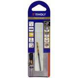 Ø: 3 / L: 61 / Fully ground HSS metal drill bit - TiN-coated tip - Split point - Tri-flat shank (Blister) - TIVOLY - drilling - Reference: 11453120300 - Vue 2 - Professional Tool