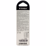 Ø: 3 / L: 61 / Foret métaux taillé meulé HSS -Revêtu en bout TiN -DIN338 -h8 -Pointe en croix -Queue à 3 méplats (Blister) - TIVOLY - perçage - Référence: 11453120300 - Vue 4 - Outil professionnel
