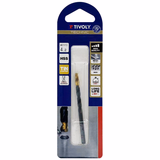 Ø: 4.2 / L: 75 / Fully ground HSS metal drill bit - TiN-coated tip - Split point - Tri-flat shank (Blister) - TIVOLY - drilling - Reference: 11453120420 - Vue 2 - Professional Tool