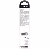 Ø: 9.5 / L: 125 / Fully ground HSS metal drill bit - TiN-coated tip - Split point - Tri-flat shank (Blister) - TIVOLY - drilling - Reference: 11453120950 - Vue 4 - Professional Tool