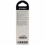 Ø: 4 / Glass drill bit with 4 cutters - TiN coated - Hexagonal shank (Blister) / L: 65 - TIVOLY - drilling - Reference: 12000420400 - Vue 3 - Professional Tool