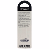 Ø: 5 / Glass drill bit with 4 cutters - TiN coated - Hexagonal shank (Blister) / L: 65 - TIVOLY - drilling - Reference: 12000420500 - Vue 3 - Professional Tool