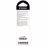 Ø: 7 / Glass drill bit with 4 cutters - TiN coated - Hexagonal shank (Blister) / L: 70 - TIVOLY - drilling - Reference: 12000420700 - Vue 3 - Professional Tool