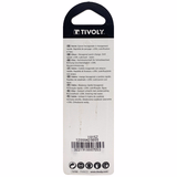 Ø: 8 / Glass drill bit with 4 cutters - TiN coated - Hexagonal shank (Blister) / L: 70 - TIVOLY - drilling - Reference: 12000420800 - Vue 3 - Professional Tool