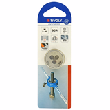 Filière acier au chrome -NFE74001 -M -Forme C -(Cage 25,4) (Blister) / Ø: M3 / P:50 / Cage: 25.4 - TIVOLY - filetage - Référence: 1100012030050 - Vue 2 - Outil professionnel