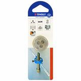 Filière acier au chrome -NFE74001 -M -Forme C -(Cage 25,4) (Blister) / Ø: M4 / P:70 / Cage: 25.4 - TIVOLY - filetage - Référence: 1100012040070 - Vue 2 - Outil professionnel