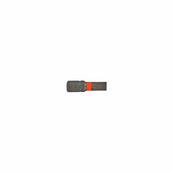 Screwdriver bit -Torsion TiN - For slotted screws ESSENTIAL (Blister) - TIVOLY - screwdriving - Reference: 1152012 - Image principale - Professional Tool