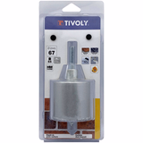 Ø: 67 / Scie cloche à concrétion carbure HM monobloc (Blister Box) / H: 55 - TIVOLY - sciage - Référence: XT505220073 - Vue 2 - Outil professionnel