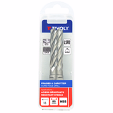 HSS annular cutter - Long series - Weldon (Hanging tube) Ø: 18 / Øint: 10 / L: 80 - TIVOLY - core hole drilling - Reference: 10370611800 - Vue 2 - Professional Tool