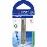 Screwdriver bit -Torsion - For Torx screws (Blister) N°: N30 / L: 50 - TIVOLY - screwdriving - Reference: 11520423000 - Vue 2 - Professional Tool