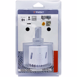 Ø: 51 / HSS bi-metal hole saw (Blister Box) / H: 38 - TIVOLY - sawing - Reference: XT50522052224 - Vue 2 - Professional Tool