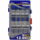 12 groove-cutting router bits - 8 mm shank  - TIVOLY - routing - Reference: XT606470002 - Vue 1 - Professional Tool