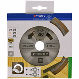 Ø: 125 x Ø2: 20 x Z: 20 / Circular saw blade - High-speed - For wood and plaster - For portable saw (Carton sleeve)  - TIVOLY - sawing - Reference: XT50514004121 - Vue 2 - Professional Tool