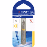 Screwdriver bit -Torsion - For Phillips screws ESSENTIAL (Blister) - TIVOLY - screwdriving - Reference: 1152082 - Vue 2 - Professional Tool