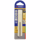 Ø: 2.5 / 2 in 1 HSS wood/metal drill bit - Split point - High clearance fluting (Blister) / L: 57 - TIVOLY - drilling - Reference: 10804420250 - Vue 2 - Professional Tool