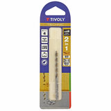 Ø: 4 / Foret 2 en 1 HSS Bois/Métaux -Pointe en croix -Goujures grand dégagement (Blister) / L: 75 - TIVOLY - perçage - Référence: 10804420400 - Vue 2 - Outil professionnel