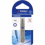 Embout de vissage -Torsion -Pour vis 6 pans ESSENTIAL (Blister) - TIVOLY - vissage & serrage - Référence: 1152092 - Vue 2 - Outil professionnel
