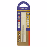Ø: 2.8 / L: 61 / Foret métaux HSS-E5 (Cobalt 5%) cobalt -Revêtu GOLD -DIN338 -h8 -Pointe en croix -Gradué SLR (Blister) - TIVOLY - perçage - Référence: 11468520280 - Vue 2 - Outil professionnel