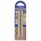 Ø: 7 / L: 109 / HSS-E5 cobalt metal drill bit (5% cobalt) - Split point - SLR graduated (Blister) - TIVOLY - drilling - Reference: 11468520700 - Vue 2 - Professional Tool