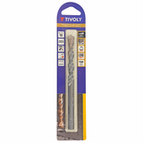 Ø: 12 / Broca para hormigón -Placa de Metal Duro con punta de centrado -Mango cilíndrico de 3 caras planas (Blíster) / L: 150 - TIVOLY - taladrado - Referencia: 10960521200 - Vue 2 - Herramienta profesional