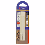 Ø: 0.8 / L: 30 / Foret métaux HSS-E5 (Cobalt 5%) cobalt -Revêtu GOLD -DIN338 -h8 -Pointe en croix -Gradué SLR (Blister) - TIVOLY - perçage - Référence: 11468520080 - Vue 2 - Outil professionnel