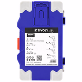 12 pieces - 9 impact sockets Ø 8 to 24 mm + 2 adapters + 1 extension - IMPACT  - TIVOLY - screwdriving - Reference: 11521470001 - Vue 4 - Professional Tool